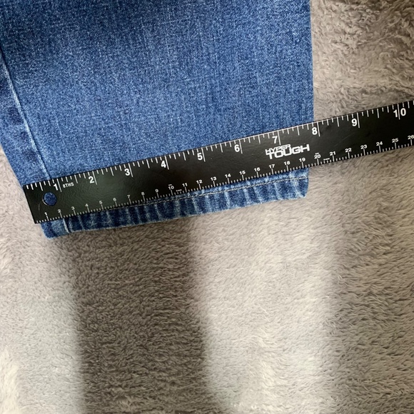 Blassport Women’s Jeans Blue Size 12 Short Elastic Waist 100% Cotton Classic Fit - Picture 5 of 8